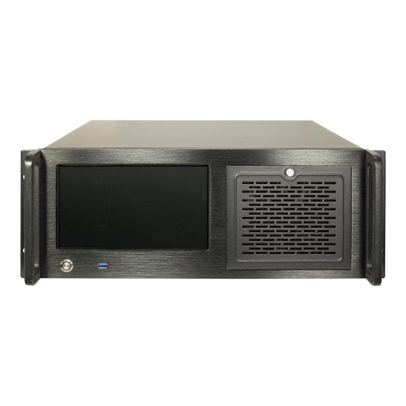 INTERTECH 48.3cm IPC 4U-4460TFT 4HE  SERVER Touchpanel 8,9″