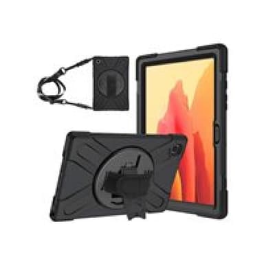 ESTUFF Defender Case - Schutzhülle für Tablet - Schwarz - für Samsung Galaxy Tab A7 (ES681851-BULK)