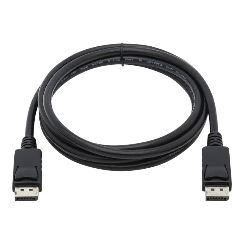 EATON TRIPPLITE DisplayPort Cable with Latches 4K 60Hz M/M 10ft. 3.05m (P580-010)