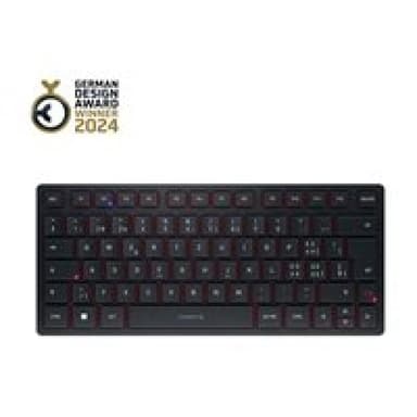 CHERRY TAS KW 9200 MINI Wireless CH-Layout schwarz