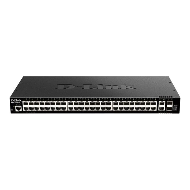 D-LINK 52-Port Smart Managed Gigabit Stack Switch 4x 10G