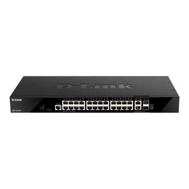 D-LINK 28-Port Smart Managed Gigabit Stack Switch 4x 10G