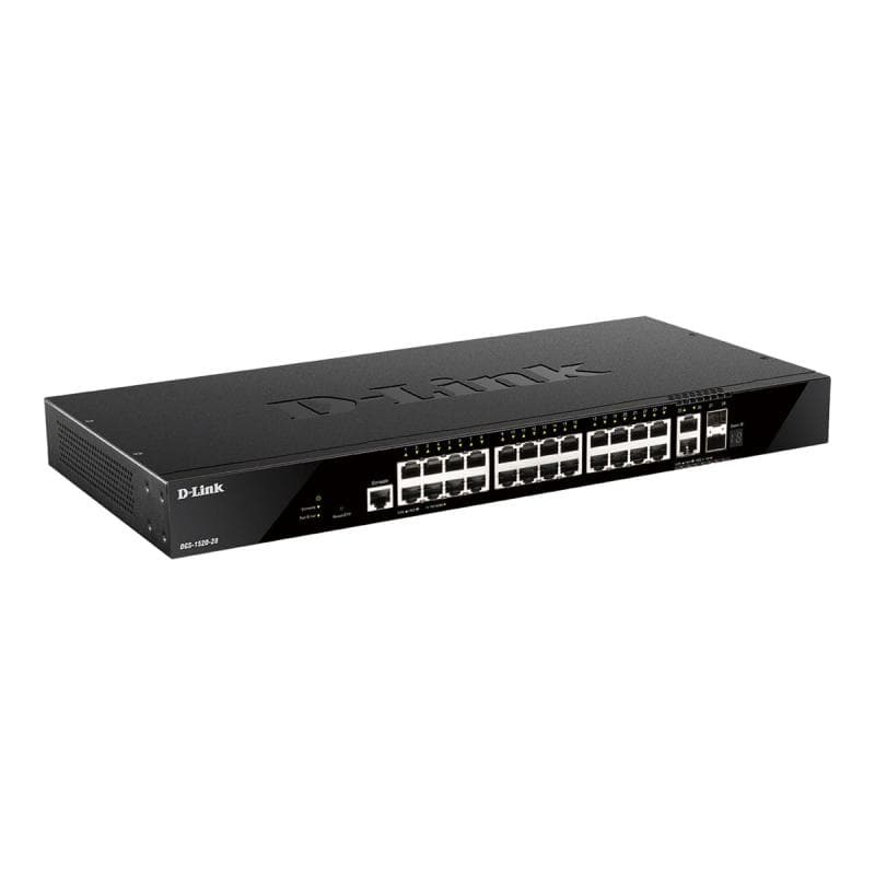 D-LINK 28-Port Smart Managed Gigabit Stack Switch 4x 10G