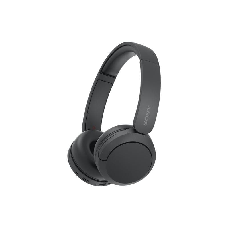 SONY WH-CH520 Kabellose Bluetooth-Kopfhörer, schwarz bis zu 50 Stunden Akkulaufzeit mit Schnellladef