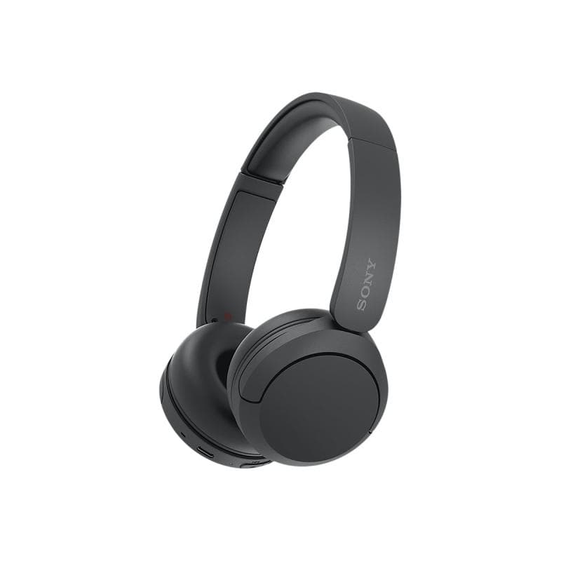 SONY WH-CH520 Kabellose Bluetooth-Kopfhörer, schwarz bis zu 50 Stunden Akkulaufzeit mit Schnellladef