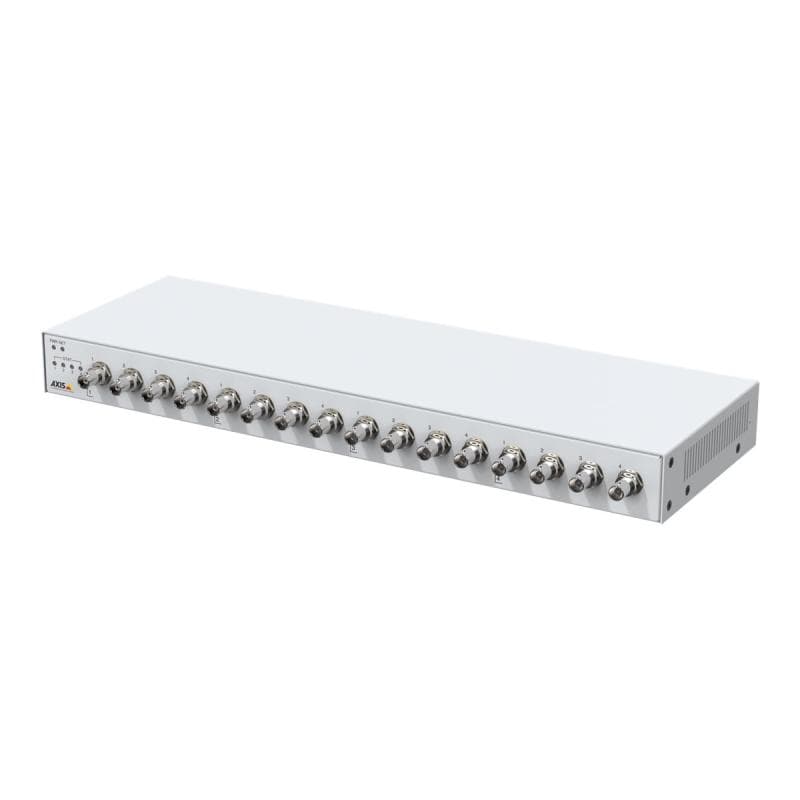 AXIS M7116 VIDEO ENCODER mit 16 Kanälen Video Encoder, 16 Eingänge, H.265, 25fps, 720x576, microSDXC