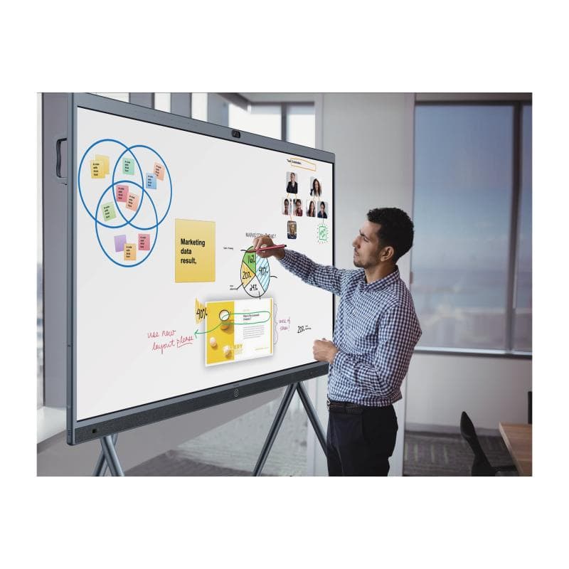 YEALINK MeetingBoard 65,  All-in-One Collaboration Display
