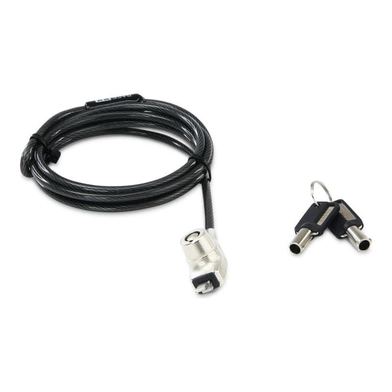 DICOTA BASE XX Laptop Lock Nano anthracite  Geeignet für alle Geräte mit 2.5 x 6mm Beschichtetes Meh