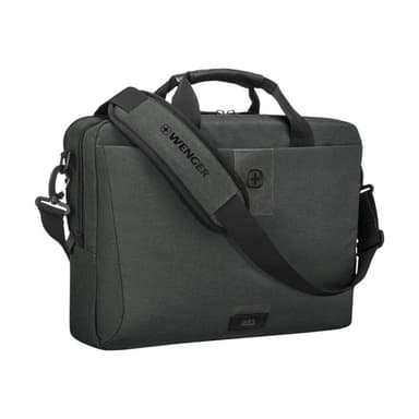 WENGER MX ECO Brief, 16″ Laptop Briefcase, Charcoal