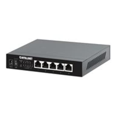 INTELLINET 5-Port 2.5G Ethernet PoE+ Switch 55 W 4xPSE Ports - Switch - 5-Port