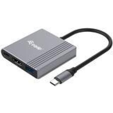 EQUIP Adapter USB-C -> HDMI,USB3.0,PD        4K60Hz 0.15m gr