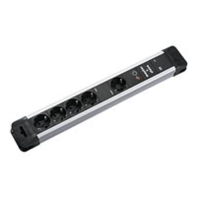 BACHMANN Master-Slave Steckdosenleiste ″Connect″, 1+4-fach, Anschlussleitung 2,0 m