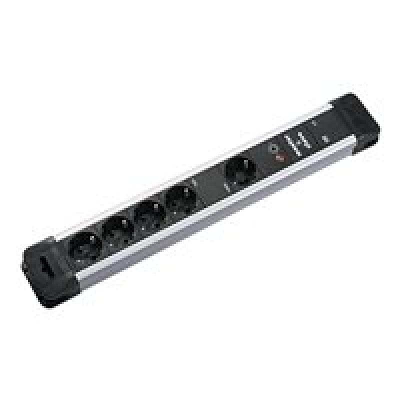BACHMANN Master-Slave Steckdosenleiste ″Connect″, 1+4-fach, Anschlussleitung 2,0 m