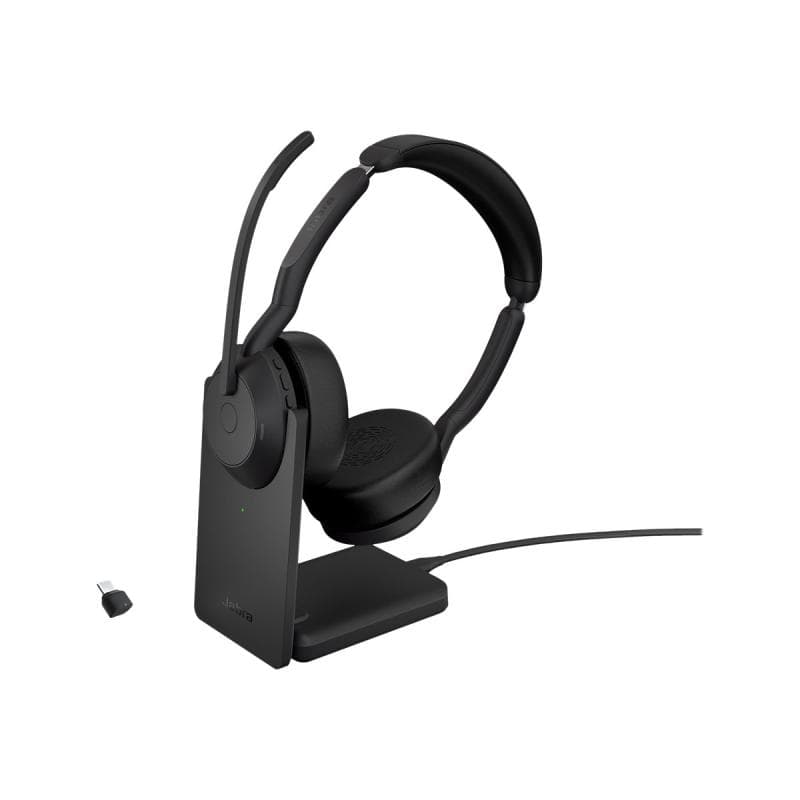 GN NETCOM Jabra Evolve2 55 UC Stereo + Ladestation + Link 380c