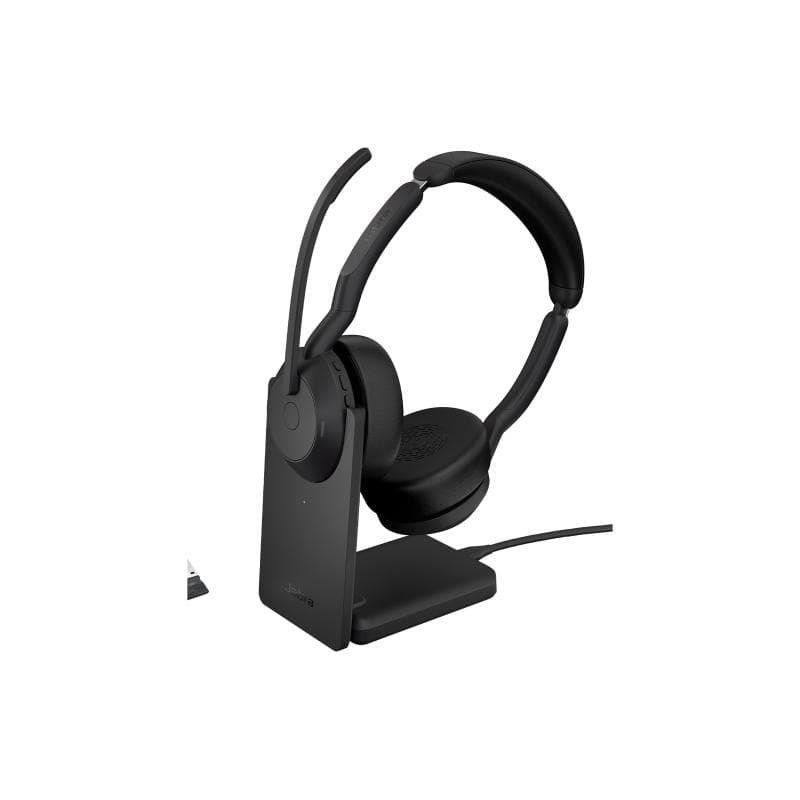 GN NETCOM Jabra Evolve2 55 UC Stereo + Ladestation + Link 380a