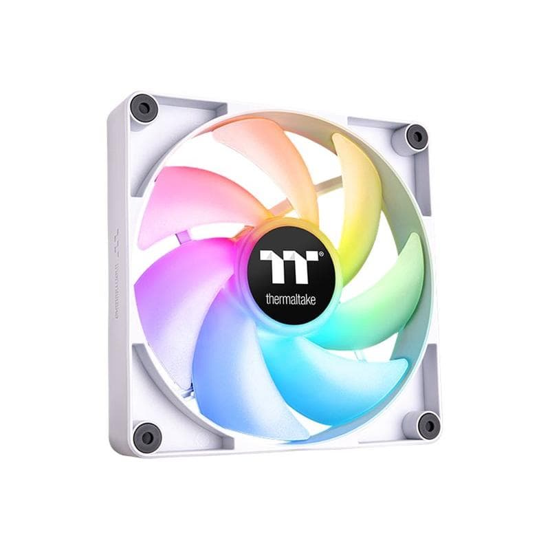 THERMALTAKE Lüfter CT 120 (2-Fan-Pack)  ″ARGB Sync″ White retail