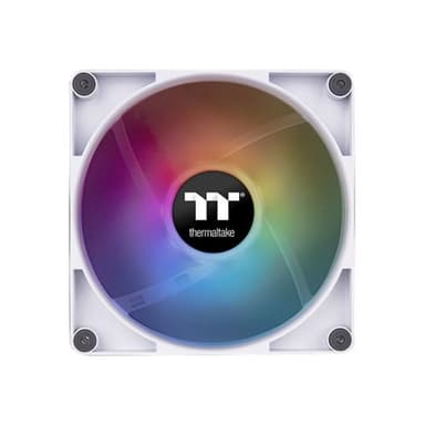 THERMALTAKE Lüfter CT 120 (2-Fan-Pack)  ″ARGB Sync″ White retail