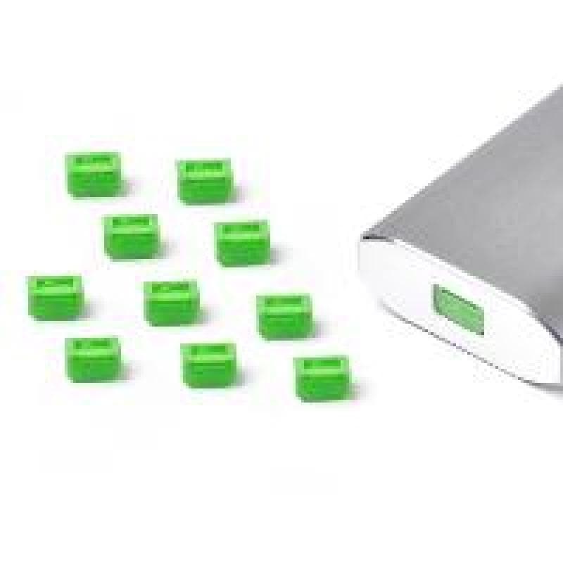 SMARTKEEPER Mini ″Mini-DisplayPort″ Blocker grün   10 Stk.