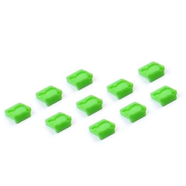 SMARTKEEPER Mini ″Mini-USB-B Port″ Blocker grün    10 Stk.