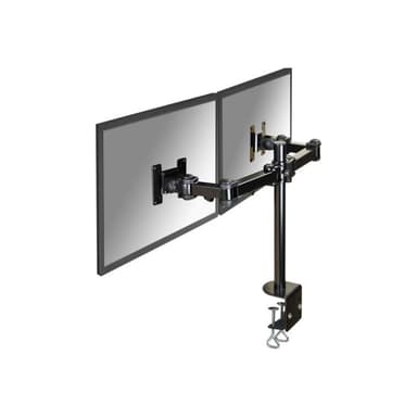 NEOMOUNTS Tischhalterung für zwei Flachbildschirme bis 27″ (69 cm) - Schwarz