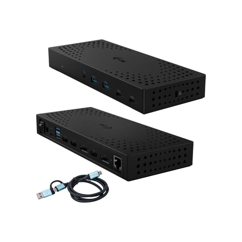 I-TEC USB 3.0 / USB-C / Thunderbolt, 3x 4K Docking Station Gen 2 + Power Delivery 100W