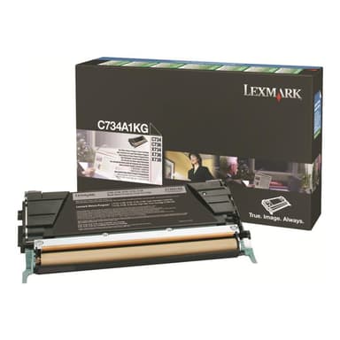 LEXMARK Schwarz Tonerpatrone LCCP, LRP