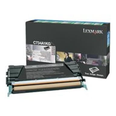 LEXMARK Schwarz Tonerpatrone LCCP, LRP