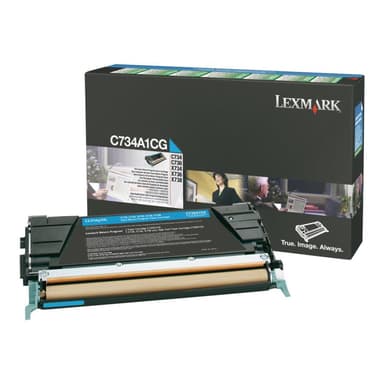 LEXMARK Cyan Tonerpatrone LCCP, LRP