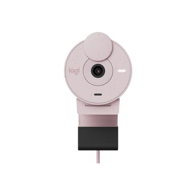 LOGITECH Webcam BRIO 300 HD 1080p rosa