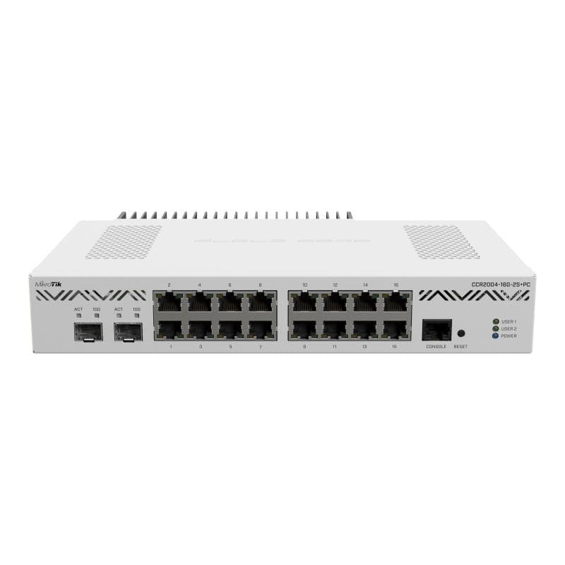 MIKROTIK CCR2004-16G-2S+PC - Router