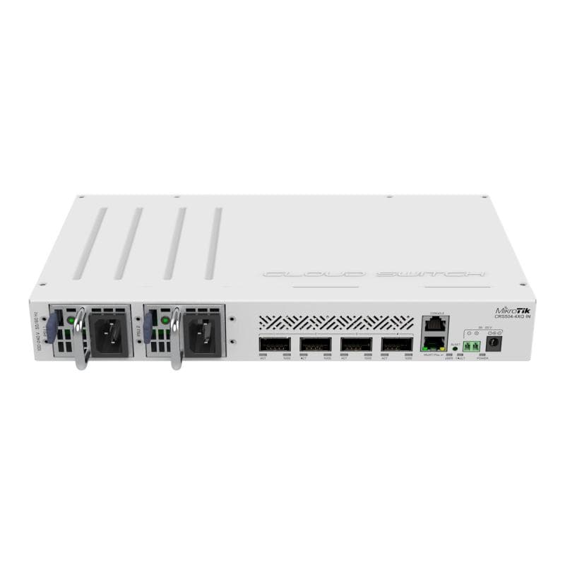 MIKROTIK CRS504-4XQ-IN 4x 100GbE QSFP28 1x10/100 RJ45