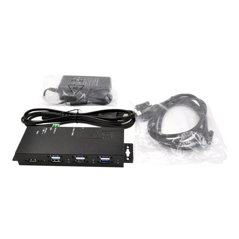 EXSYS USB Hub Exsys EX-1189HMVS-3 - 7x USB 3.2 Gen1