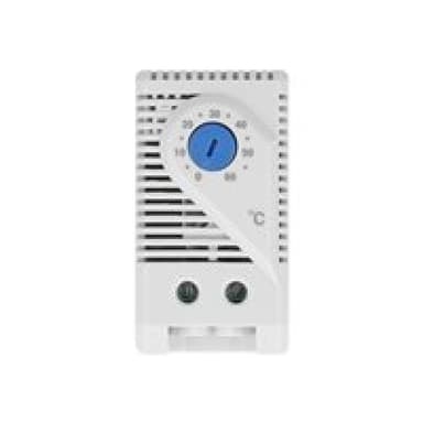 DELOCK Thermostat mit Öffner-Kontakt für Hutschiene