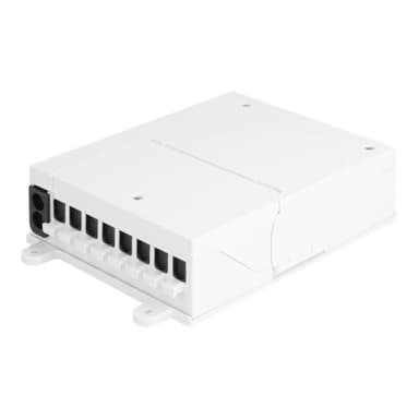 DELOCK LWL FTTH Indoor Verteilerbox zur Wandmontage 8 Port weiss