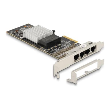 DELOCK PCI Express x4 Karte zu 4 x RJ45 Gigabit LAN i350