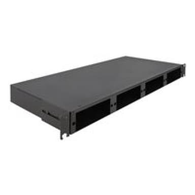 DELOCK 48,26cm 19Zoll LWL HD High Density Patchpanel 1 HE schwarz
