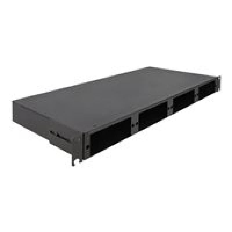 DELOCK 48,26cm 19Zoll LWL HD High Density Patchpanel 1 HE schwarz