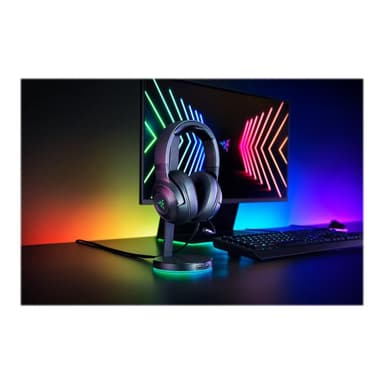 RAZER Kraken V3 X Gaming Over Ear Headset kabelgebunden Virtual Surround Schwarz Headset, Lauts