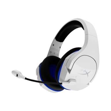 KINGSTON HyperX Cloud Stinger Core Gaming Over Ear Headset Funk Stereo Weiß, Blau Lautstärkeregelung
