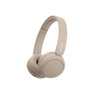 SONY WH-CH520 On Ear Headset Bluetooth® Stereo Beige Mikrofon-Rauschunterdrückung Batterieladea