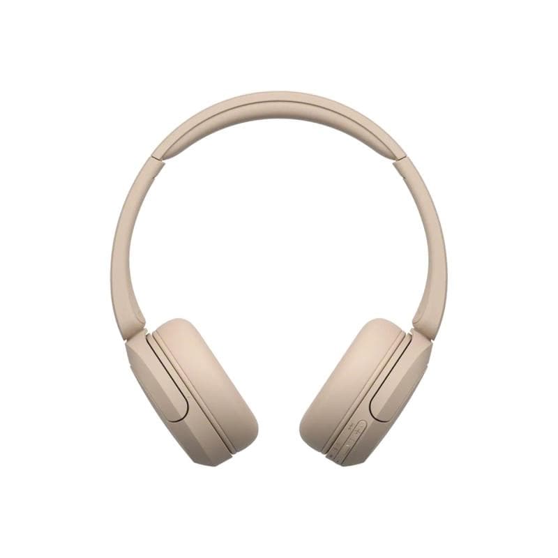 SONY WH-CH520 On Ear Headset Bluetooth® Stereo Beige Mikrofon-Rauschunterdrückung Batterieladea