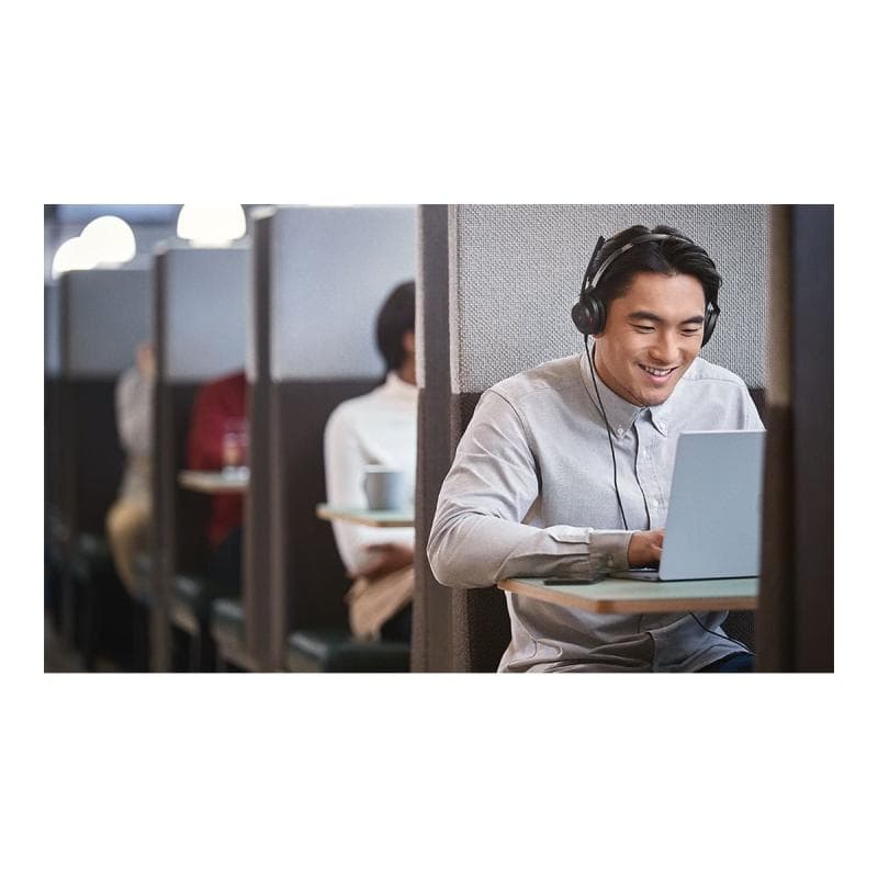 GN NETCOM Jabra Evolve2 30 SE UC Stereo USB-A LU: Headset, soft pouch in**Nachhaltiger Verpackung**