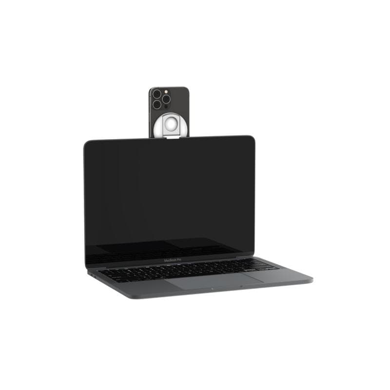 BELKIN - Magnetbefestigung für Handy - MagSafe compatible, for Mac notebooks - weiß - für Apple iPho