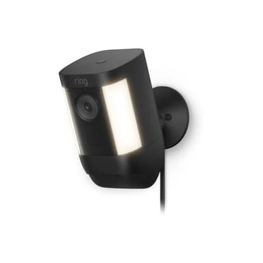 RING Spotlight Cam Pro - Plug-In - Black 8SC1S9-BEU2 WLAN IP Überwachungskamera 1920 x 1080 Pix