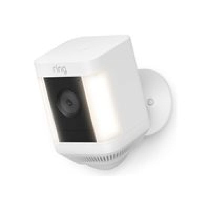 RING Spotlight Cam Plus - Battery - White 8SB1S2-WEU0 WLAN IP Überwachungskamera 1920 x 1080 Pi