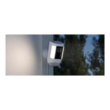RING Spotlight Cam Pro - Plug-In - White 8SC1S9-WEU2 WLAN IP Überwachungskamera 1920 x 1080 Pix