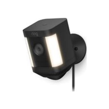 RING Spotlight Cam Plus - Plug-in - Black 8SH1S2-BEU0 WLAN IP Überwachungskamera 1920 x 1080 Pi