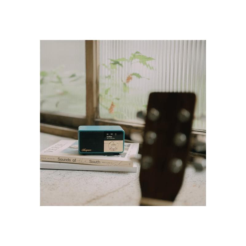SANGEAN DDR-7X Tischradio DAB+, UKW AUX, Bluetooth® Tastensperre, wiederaufladbar Grün