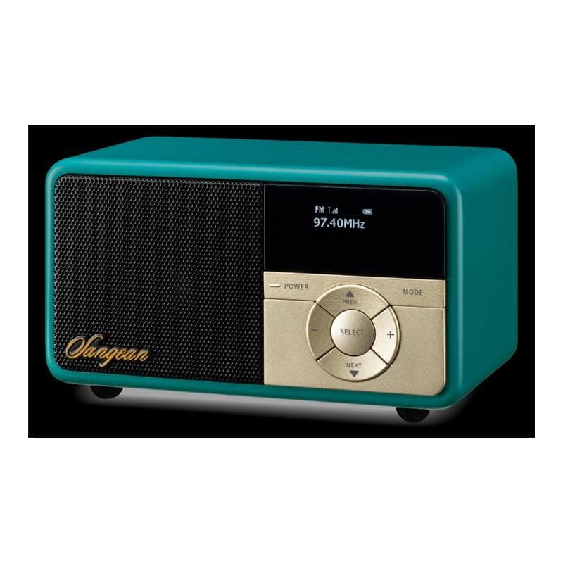 SANGEAN DDR-7X Tischradio DAB+, UKW AUX, Bluetooth® Tastensperre, wiederaufladbar Grün