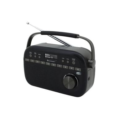 SOUNDMASTER DAB280SW Taschenradio DAB+, UKW Schwarz